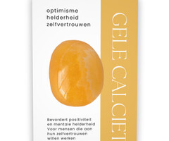 Gemstone Card Yellow Calcite