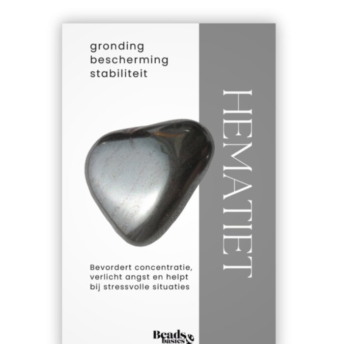 Gemstone Card Hematite