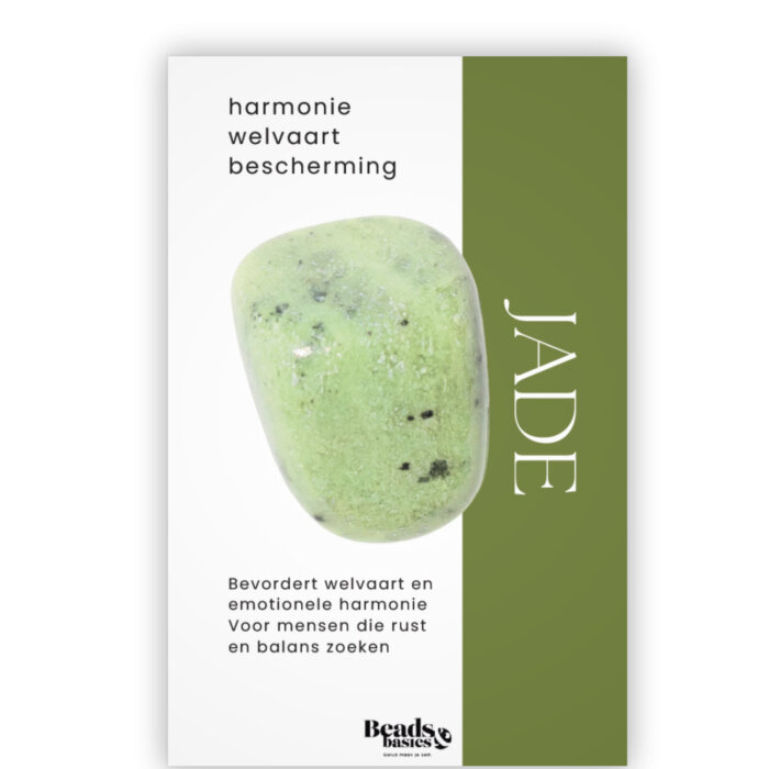 Edelsteen Kaartje Jade