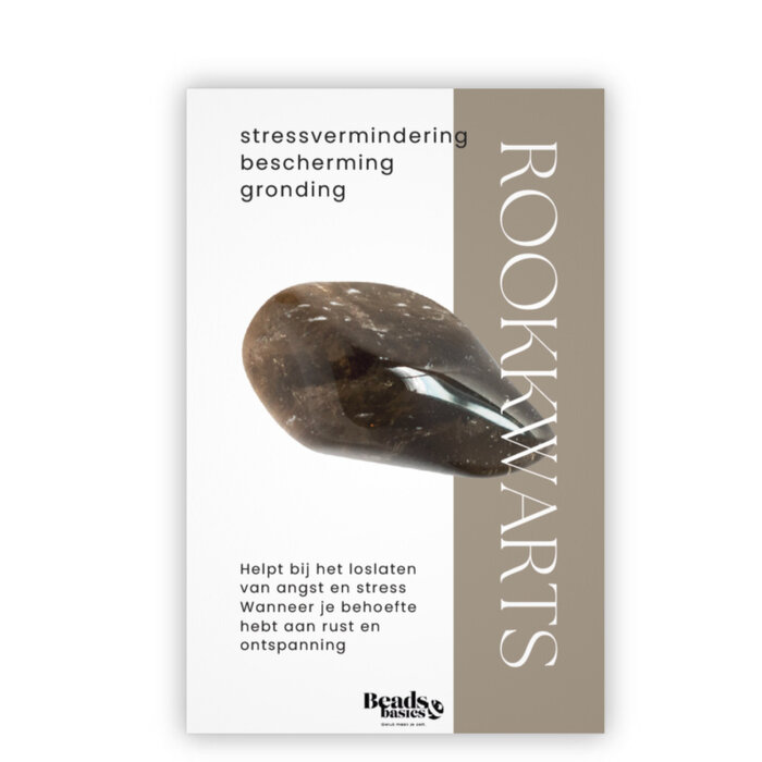 Gemstone Card Smokey Quartz