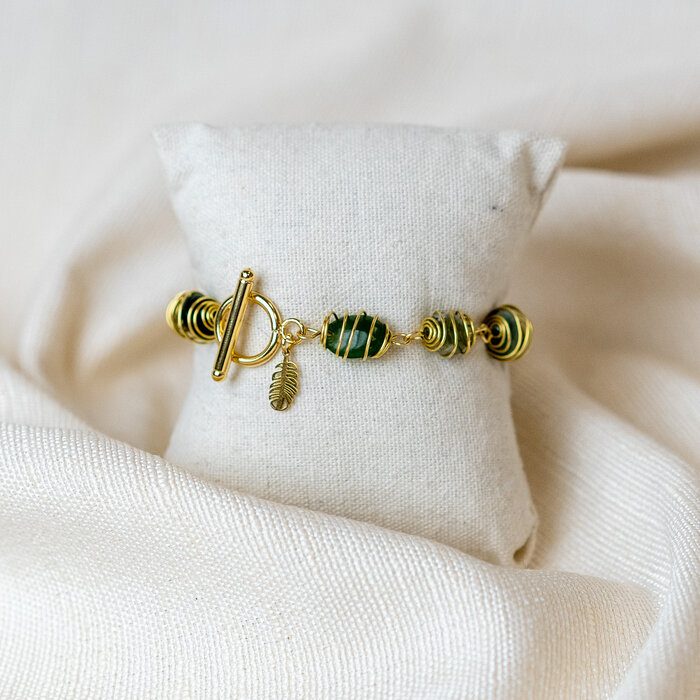Simpel Armbandje Wikkelen met Koperdraad Inspi658