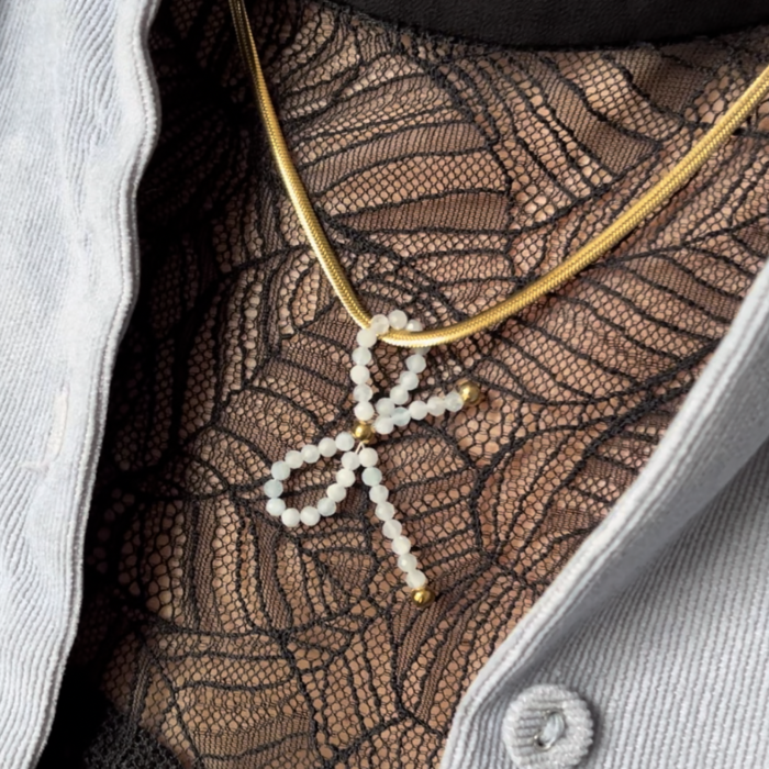 DIY Beaded bow Inspi657