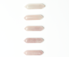 Rozenkwarts Edelsteen Bullet 8~9x32~37mm
