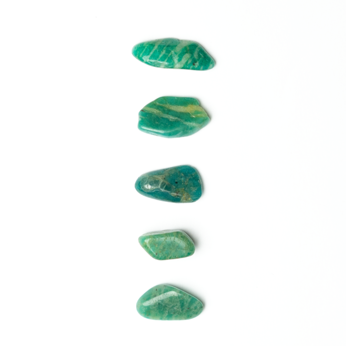 Amazonite Gemstone Tumblestone 18~25x7~10x5~9mm