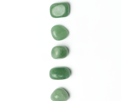 Groene Aventurijn Edelsteen Trommelsteen/Knuffelsteen 15~17x7~13x13~15mm
