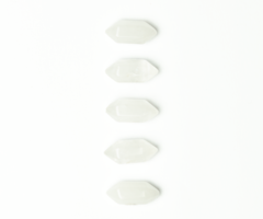 Bergkristal Edelsteen Bullet 20x9x9mm