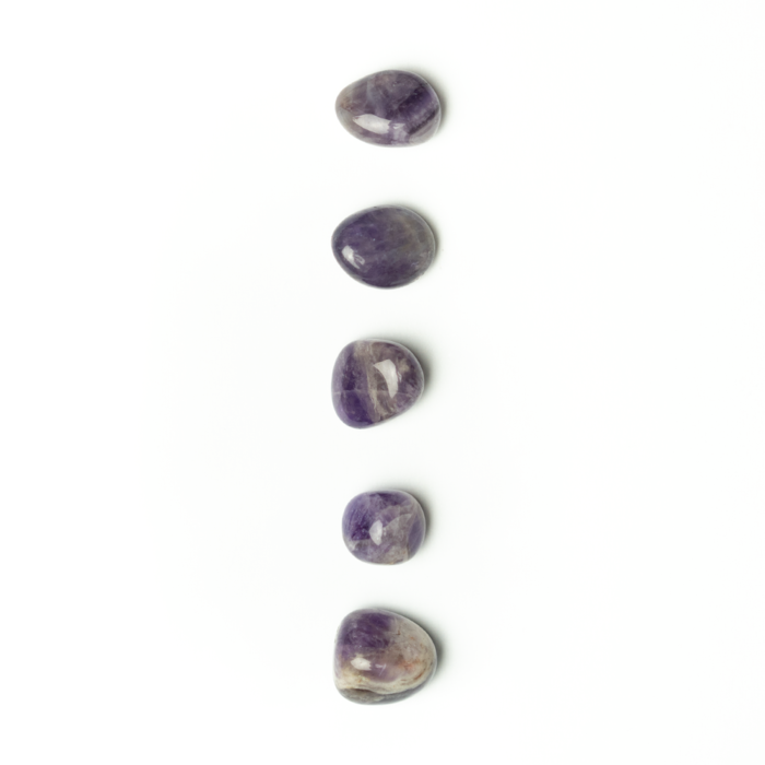 Amethyst Gemstone Tumblestone 11~20x9~14x13x17mm