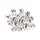 Echt 925 Zilver Knijpkraal Verberger 3mm, 10 stuks