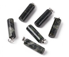 Natural Kambaba Jasper Edelsteen Bedel Cilinder 27x8mm