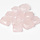 Natural Rosequartz Gemstone Beads Cube 7~10mm, 10 pieces