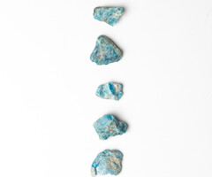 Apatite Rough Gemstone 10~18x13~25x5~13mm