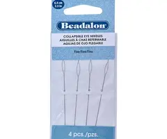 Beadalon Flexible Needles 6.4mm, 4 pieces