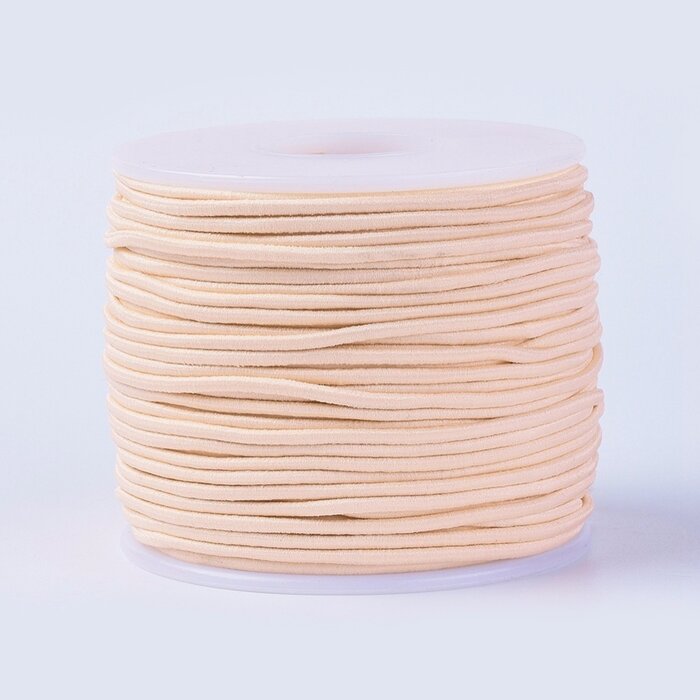 Elastiek 1.5mm Zalm Roze , 1 meter