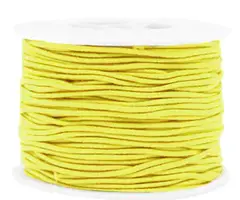 Elastic 1.5mm Yellow, 1 meter