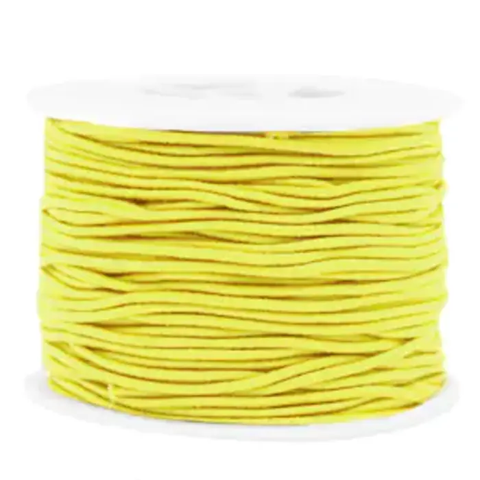 Elastiek 1.5mm Geel , 1 meter