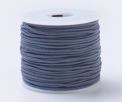 Elastic 2mm Grey, 1 meter