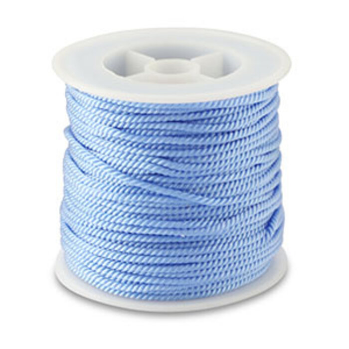 Trendy Koord Licht Blauw 2mm, 1 meter