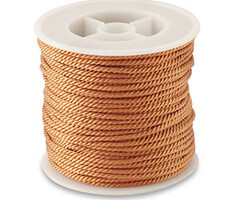 Trendy Cord Camel Brown 2mm, 1 meter