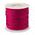 Trendy Koord Fuchsia Roze 2mm, 1 meter