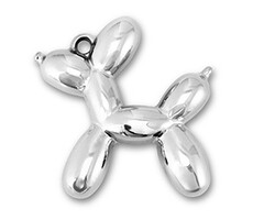 Statement Hanger Balloon Dog Zilver 47x43mm