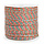 Trendy Braided Cord Gold Pink Turquoise 2mm, 1 meter