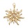 Charm with Zirconia Sun Gold 35x33x5mm