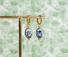 Making Porcelain Tulip Earrings