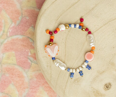 Kleurrijke Parel en Lampwork Kralen Armband maken