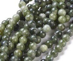 Natural Jade Edelsteen Kralen Olijf 6mm, streng 60 stuks