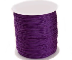 5 meter Macrame Cord 0.8mm Dark Purple