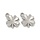 Stainless Steel clover charm 9x9.5x1.5mm