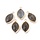 Natural Labradorite Edelsteen Bedel Eye 21x11x4mm