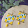 How to make Lemon Fruit Earrings with Miyuki Inspi677