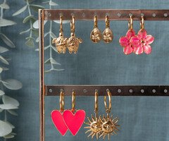 Hoops with Charms - The Easiest Earrings to Make!
