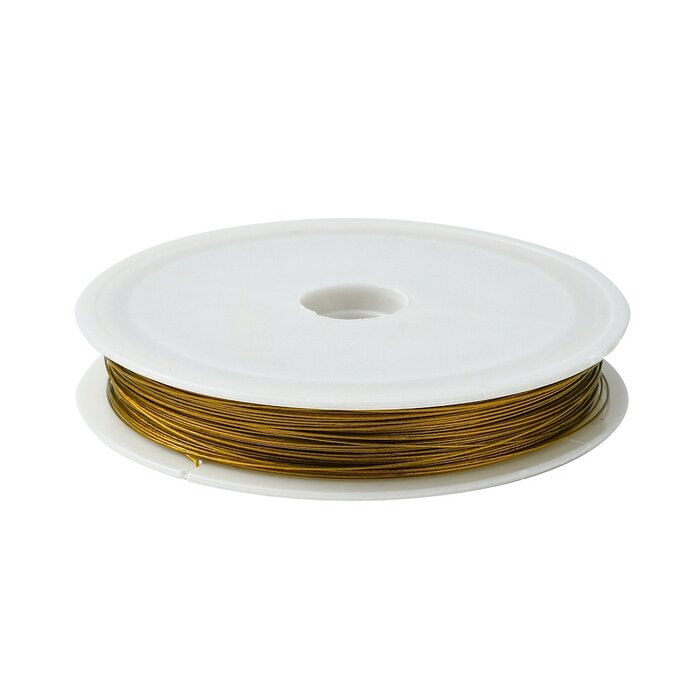 Stainless steel metal wire 0.4mm, 50 meter