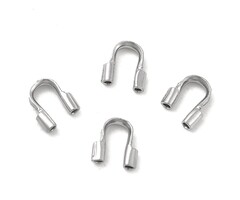 Stainless steel wire guard 5x4.5x1.2mm, 10 pieces