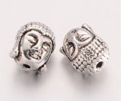 Buddha kraal 10.5x9x8mm, 4 stuks
