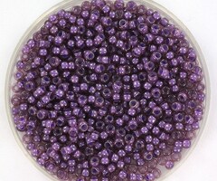 Miyuki Rocailles 11/0 Fancy Lined Lavender, 5 gram