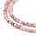 Natural Rhodonite Gemstone Faceted Beads 2mm, strand 39cm, 180 pieces