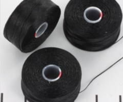 C-lon Draad 0.3mm Zwart, 71 meter