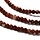 Natural Facet Edelsteen Kralen Rode Jaspis 3mm, streng 121 stuks
