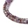 Natural Faceted Gemstone Beads Amethyst Cube 3x3x3mm, strand 106 pieces