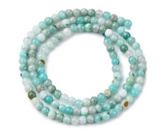 Natural Gemstone Beads Amazonite 3~3.5mm, strand 113 pieces