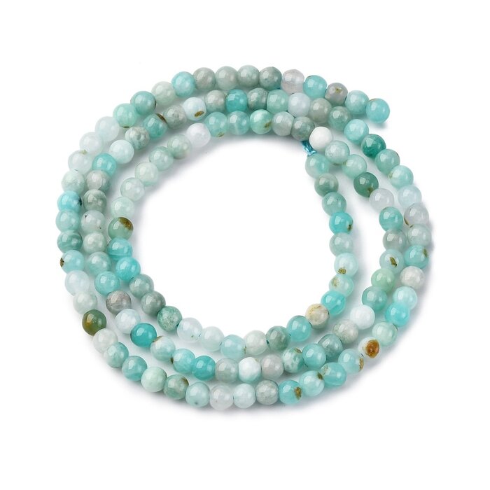 Natural Gemstone Beads Amazonite 3~3.5mm, strand 113 pieces