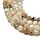 Natural Facet Edelsteen Kralen Kwarts 4mm, streng 83 stuks