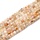 Natural Facet Edelsteen Kralen Gele kwarts 4mm, streng 90 stuks