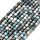 Natural Faceted Gemstone Beads Apatite Cube 4x4x4mm, strand 86 pieces