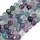Natural Fluoriet Edelsteen Facetkralen 7mm, streng 31 stuks