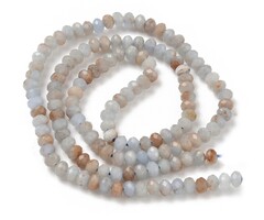 Natural Angeliet Edelsteen Kralen 4x3mm, streng 114 stuks