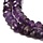 Natural Amethyst Gemstone Beads Faceted Rondelle 5x3~3.5mm, strand 104 pieces